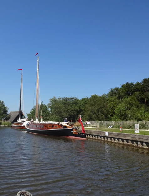 Wroxham river front